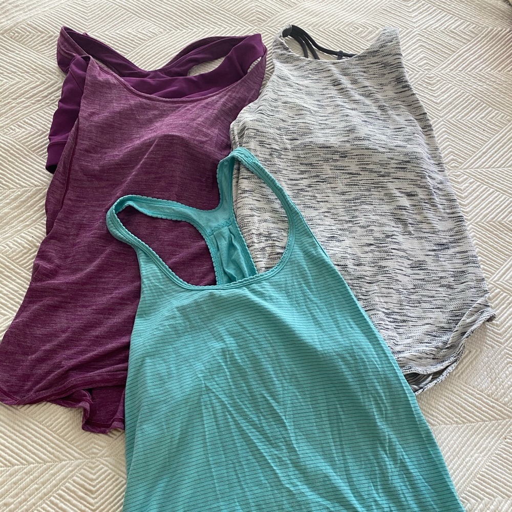 3 lululemon tops